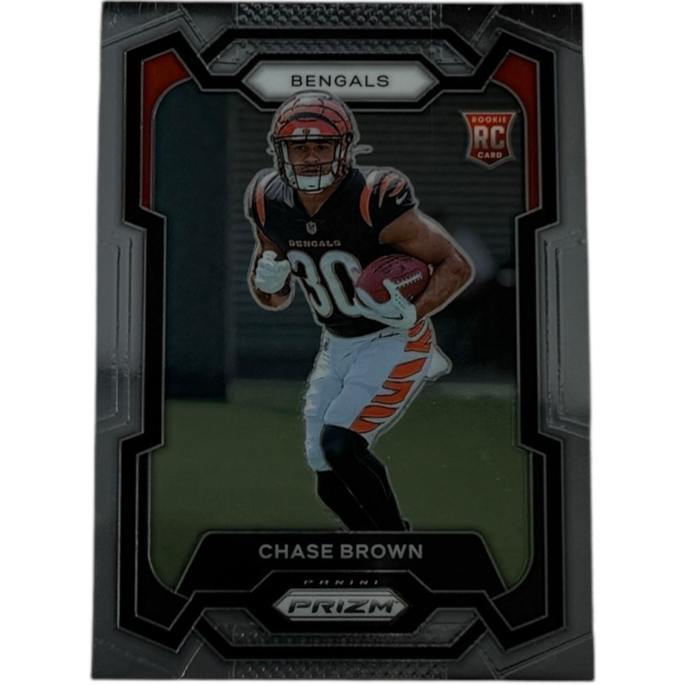 2023 Panini Prizm - Rookies‎ Chase Brown #318 (RC)
